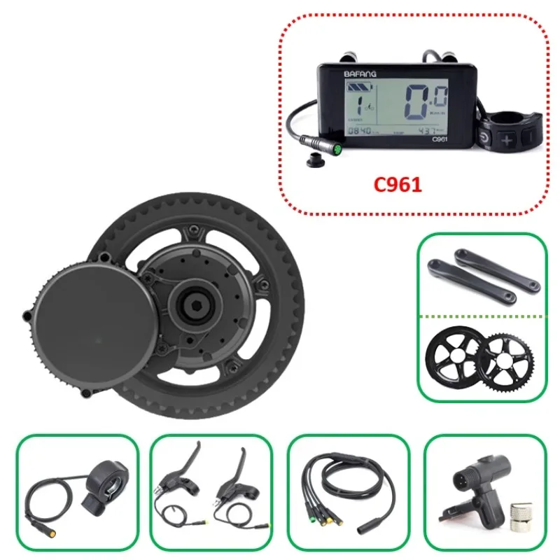 Kit de motor de transmisión ce - Mid Drive Conversion Kit 1000W reseña y precio