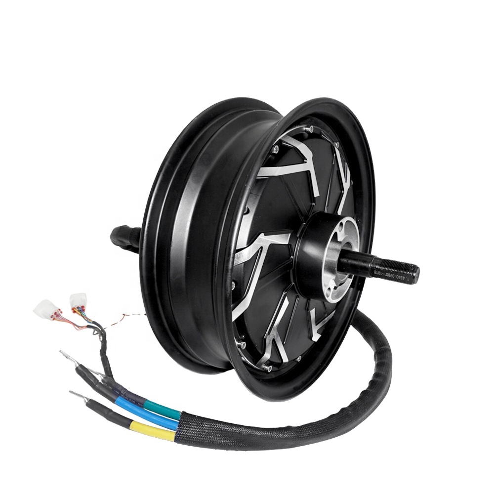 Motor QS de 12000W, 12x3.5 pul - 12000W Electric Motorcycle Hub Motor reseña y precio