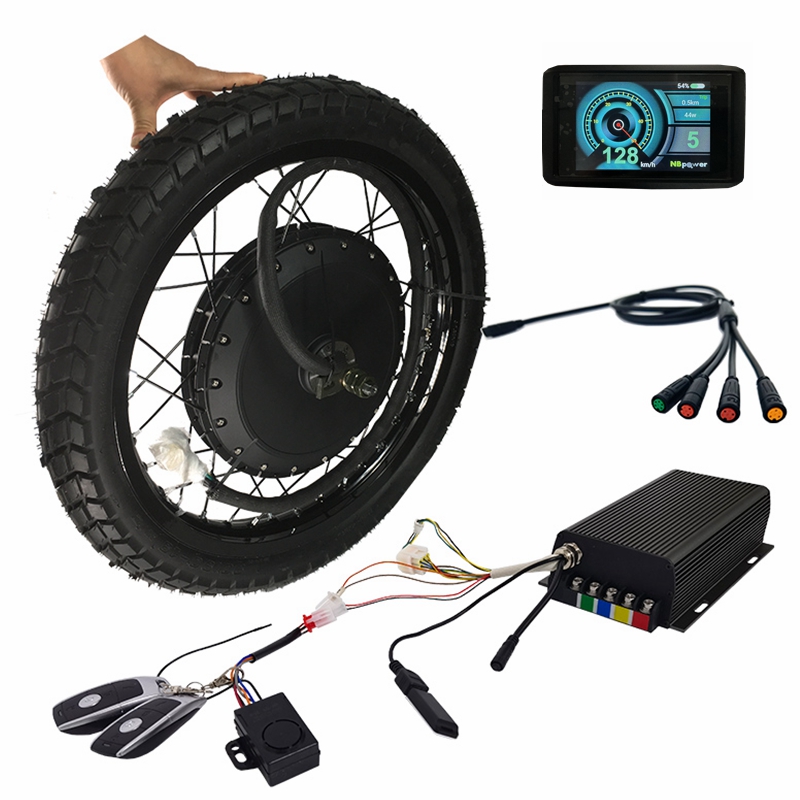 Kit de bicicleta eléctrica QS  - 72V 8000W Brushless Hub Motor reseña y precio