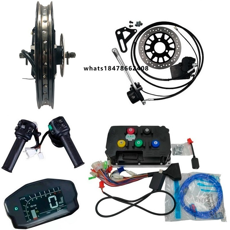 Kits de Conversión de Motor de - 72V 8000W Brushless Hub Motor reseña y precio